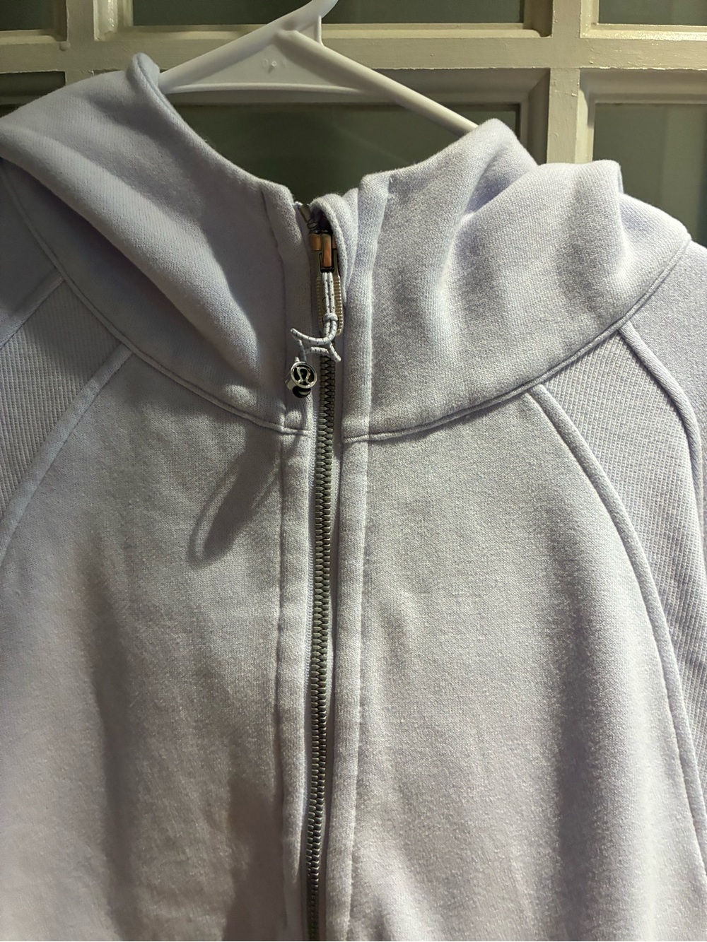 Lulu lemon Women's Lavender Half-Zip Hoodie Sweater - Picture 2 of 3